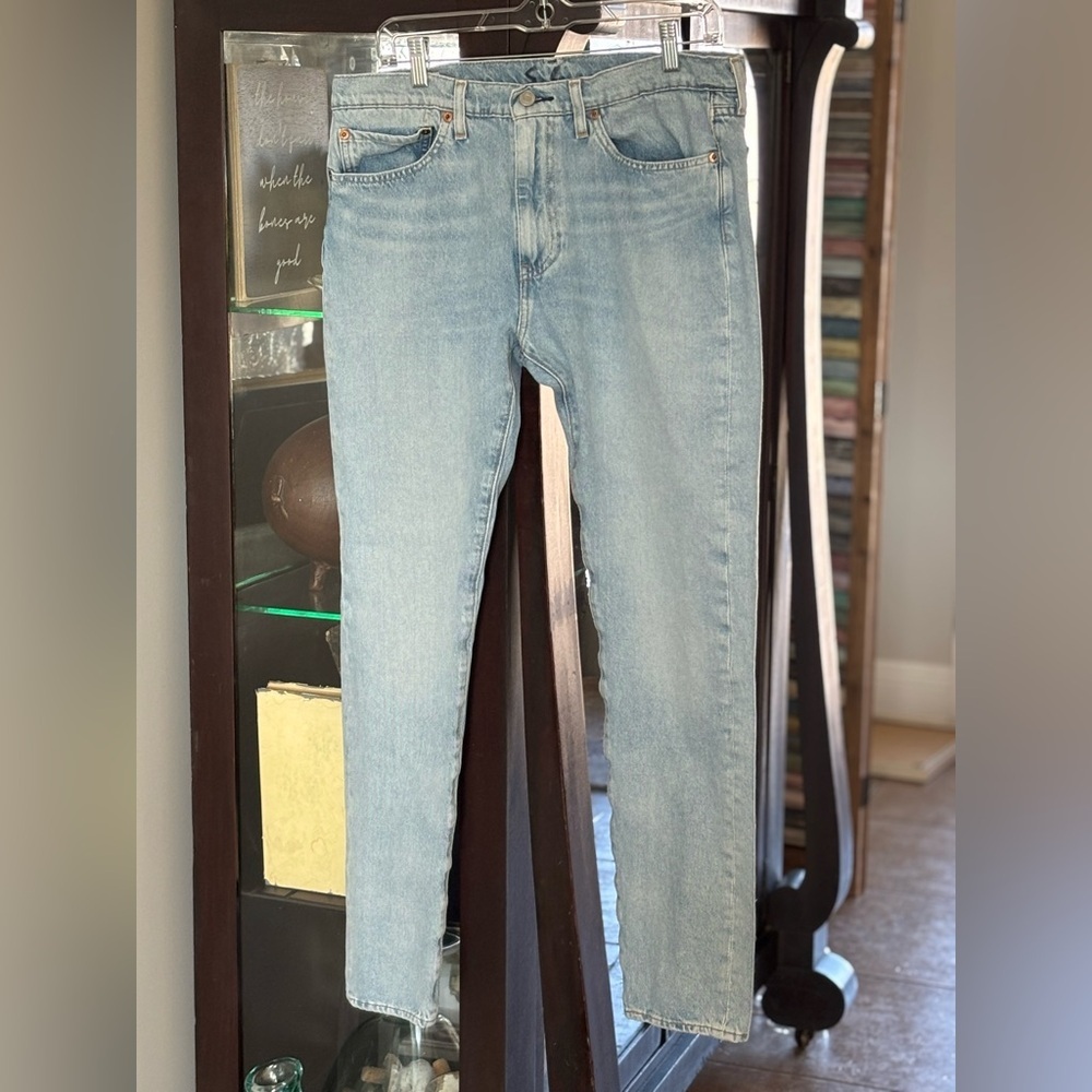 Vintage 510 Levi's Denim Jeans. Blank Red Tag | Straight | Men’s Sz-34x32 | GUC